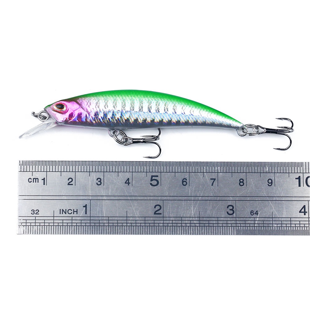 1 Mồi Cá Giả 3D Bằng Nhựa Cứng 8CM-9G Kèm Móc Câu