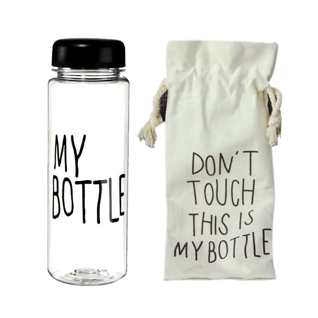 Chai Đựng Nước, Chanh Vắt Thể Thao My Bottle + Túi Vải Tặng Kèm