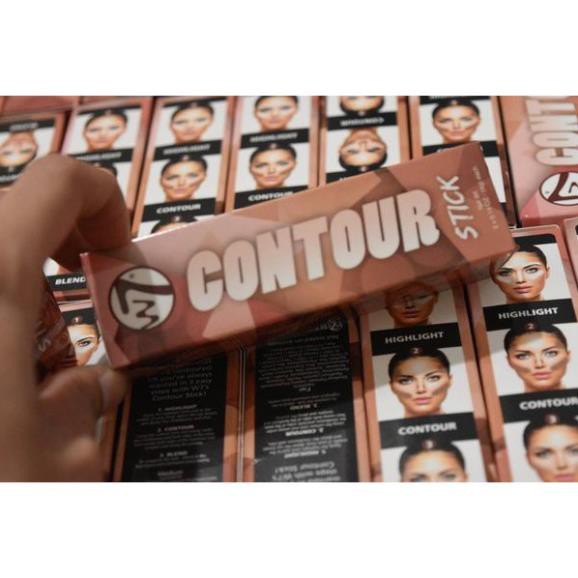 [ giá tốt nhất] Bút Tạo khối 2 đầu W7 Highlight & Contour STICK - đa năng, dễ sử dụng ( chính hãng Mỹ )