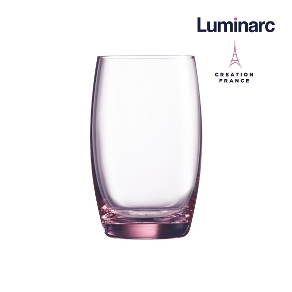 Bộ 6 Ly Thuỷ Tinh Cao Luminarc Salto Pink 350ml- LUSAJ5385