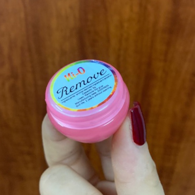 Sáp tháo mi không cay nóng 5g hiệu Nio.(SÁP HỒNG)