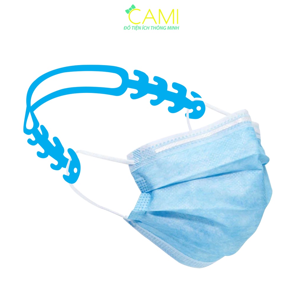 Dây đeo khẩu trang bảo vệ vành tai, chống rớt kính chất liệu TPR 8 nấc điều chỉnh chiều dài_Cami_CMPK187