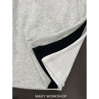 Áo 2 dây đơn giản form ôm dáng cami tee Maxy Workshop