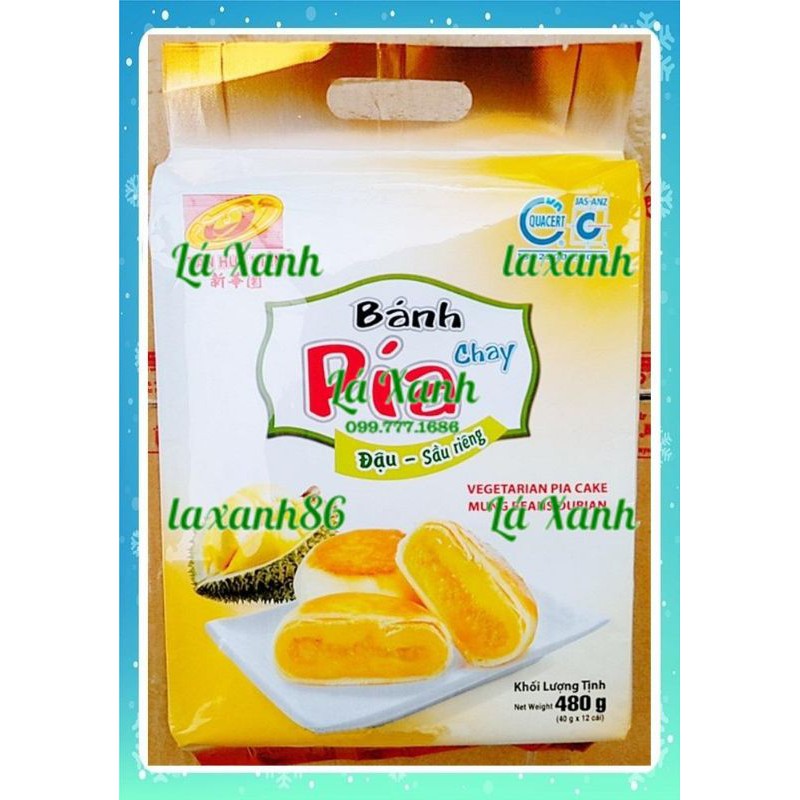 Gói 12 Cái Bánh Pía Mini Chay Đậu SR Tân Huê Viên