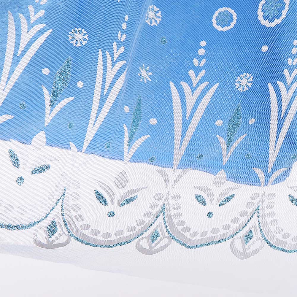 Áo Choàng Lưới Hóa Trang Công Chúa Băng Giá Và Công Chúa Băng Giá Aisha