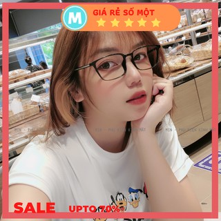 Gọng kính cận nhựa dẻo càng cốt kl nam nữ mineyewear - nhiều màu 81881