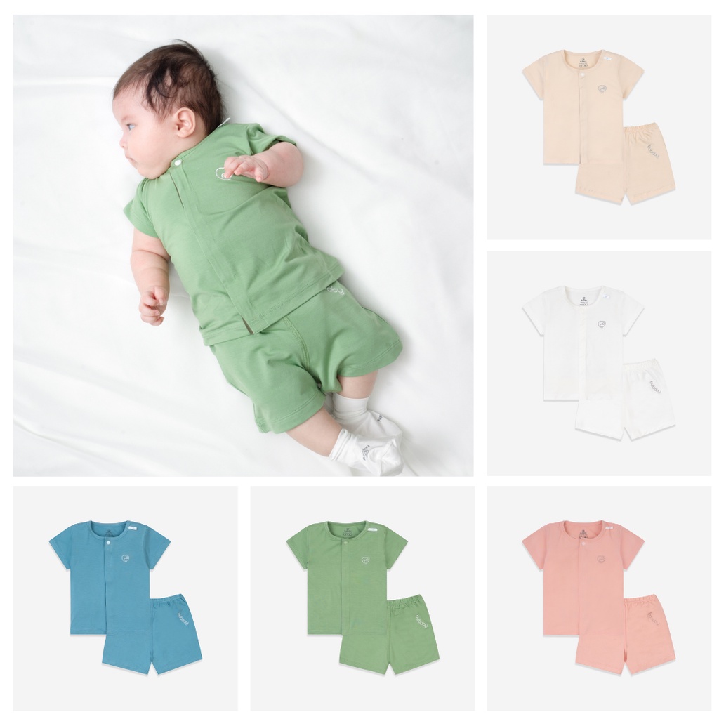 Bộ cài giữa ngắn tay - Bambus BU