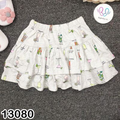 CHÂN VÁY KÈM CHIP CHO BÉ GÁI HOẠ TIẾT SIÊU ĐÁNG YÊU 7-30KG