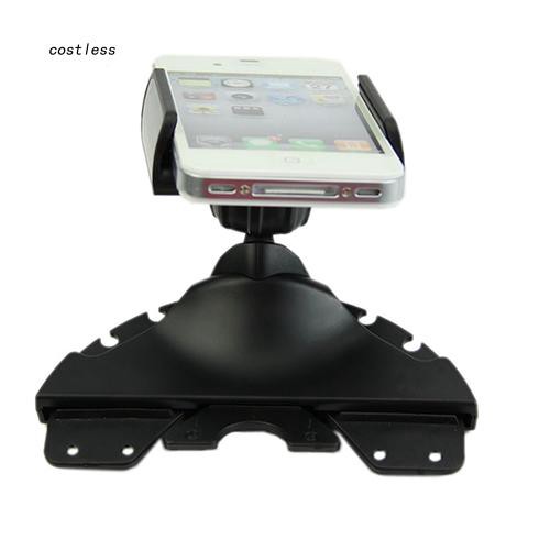 Giá đỡ kẹp điện thoại xem GPS gắn vào đầu CD trên xe hơi quay 360 độ tiện lợi | BigBuy360 - bigbuy360.vn