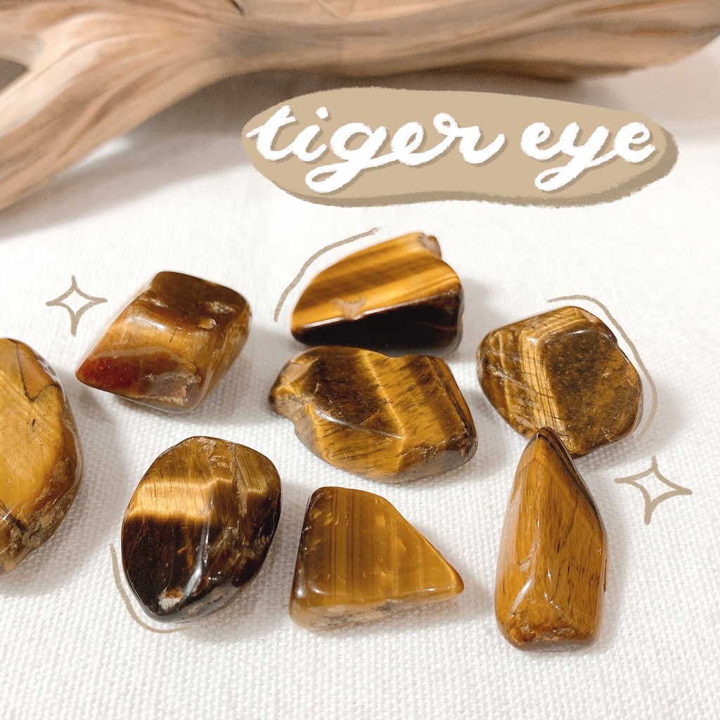 Đá Mắt Hổ - Tiger Eye (Đá Thanh Tẩy, chữa lành Tarot, Reiki...)