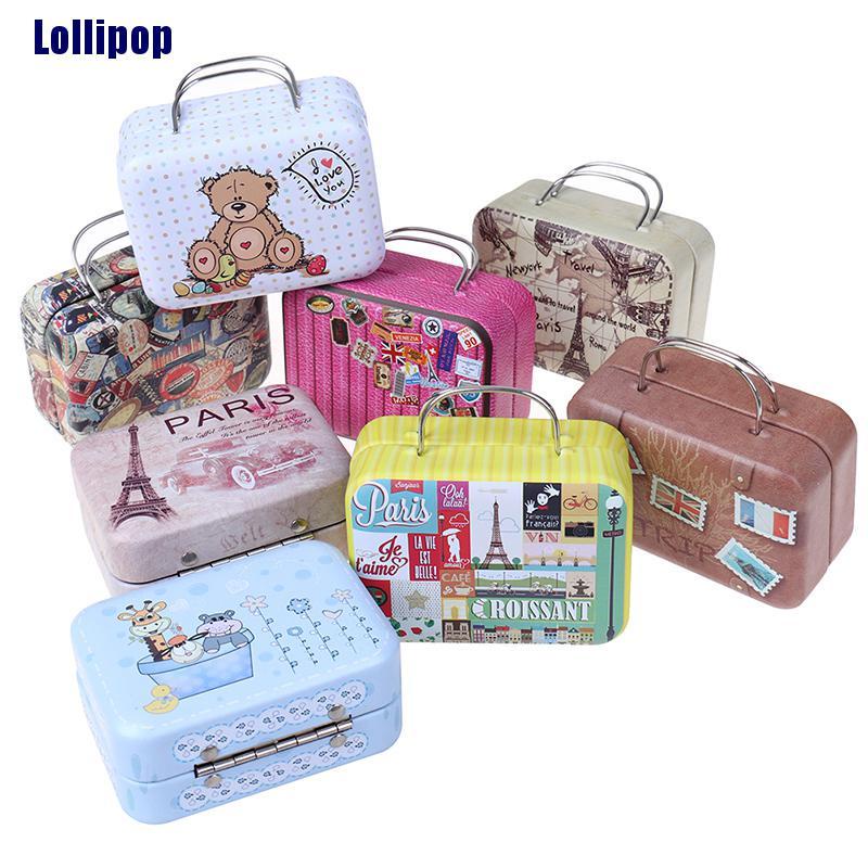 Túi xách kim loại mini thiết kế dễ thương thời trang cho nhà búp bê
