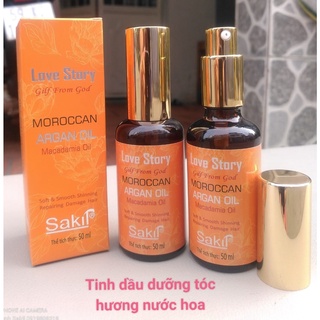 Tinh Dầu Serum Dưỡng Bóng Và Phục Hồi Tóc Sakil 50ml