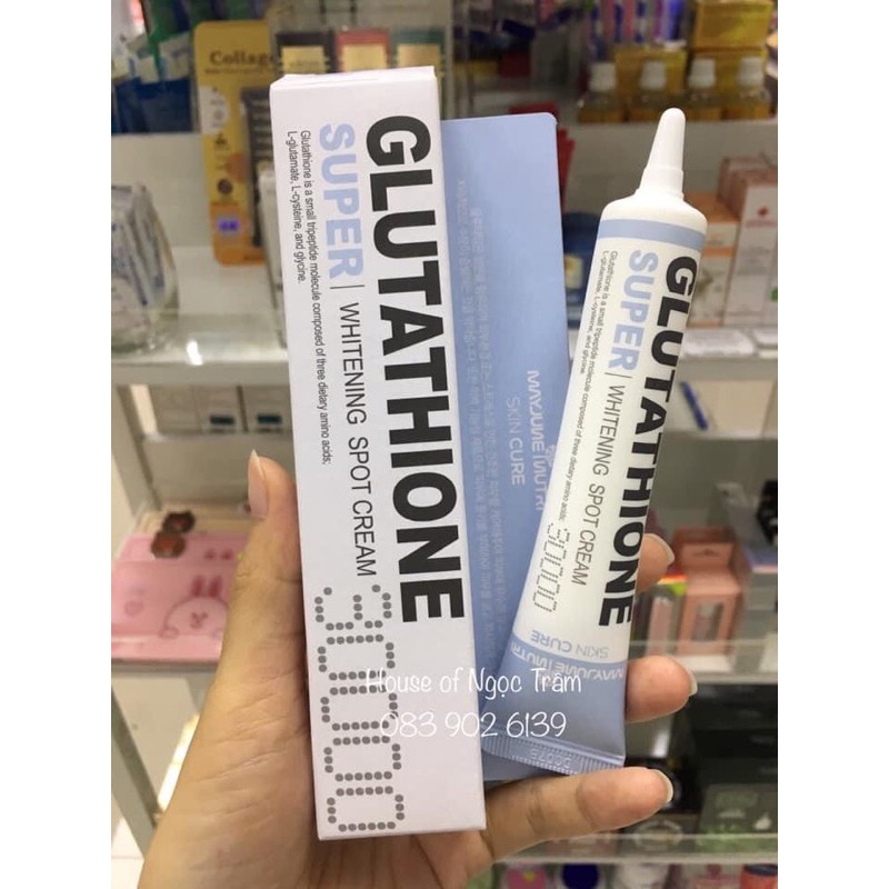 Kem dưỡng trắng da Glutathione Super Whitening Spot Cream