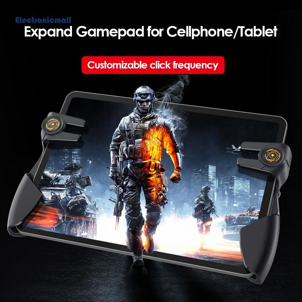 ElectronicMall01 Mobile PUBG Game Controller Six Finger Gamepad Aim Button Game Joystick Shooter