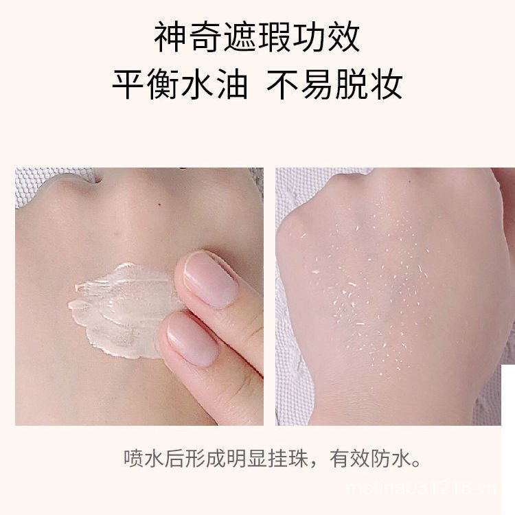 【New】Primer Before Makeup Lotion Primer Brighten Skin Color No Makeup Nude Makeup 50g