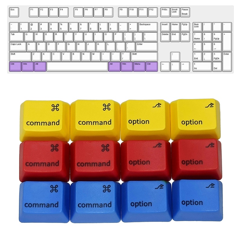1 25U Bàn Phím OEM R1 Dành Cho MacOS Cherry MX