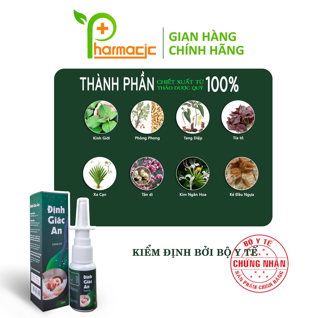 Combo Định Giấc An  - Hỗ Trợ Ngủ Ngáy, Mất Ngủ