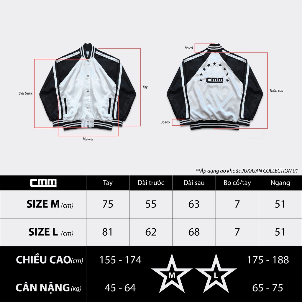 Áo khoác Sukajan CMM 9 stars
