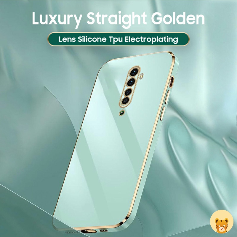 Ốp Điện Thoại Mạ Điện 7 Màu Sang Trọng Đơn Giản Dành Cho Oppo Reno 2Z 2F Reno 2