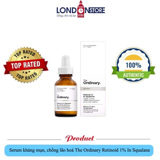 Serum giảm mụn, chống lão hoá The Ordinary Retinoid 1% In Squalane