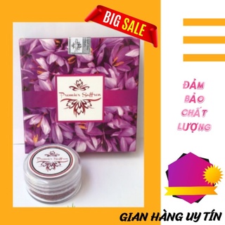 [FREESHIP] Combo 2 hộp 1g Nhụy hoa nghệ tây Premier Saffron Iran Negin thượng hạng