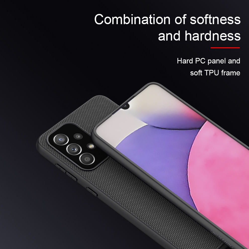 Ốp điện thoại NILLKIN sợi nylon nhẹ nhàng chống trượt chống sốc dành cho Samsung Galaxy A33 5G