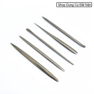 Dụng cụ điêu khắc đất sét, nặn hoa chuyên nghiệp thép không rỉ