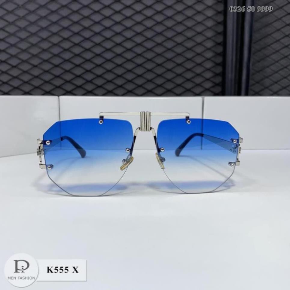 Kính Thời Trang Nam - Kính Mát Nam Nữ Hàng cao cấp - Fullbox - K555X trangmoon106 | BigBuy360 - bigbuy360.vn