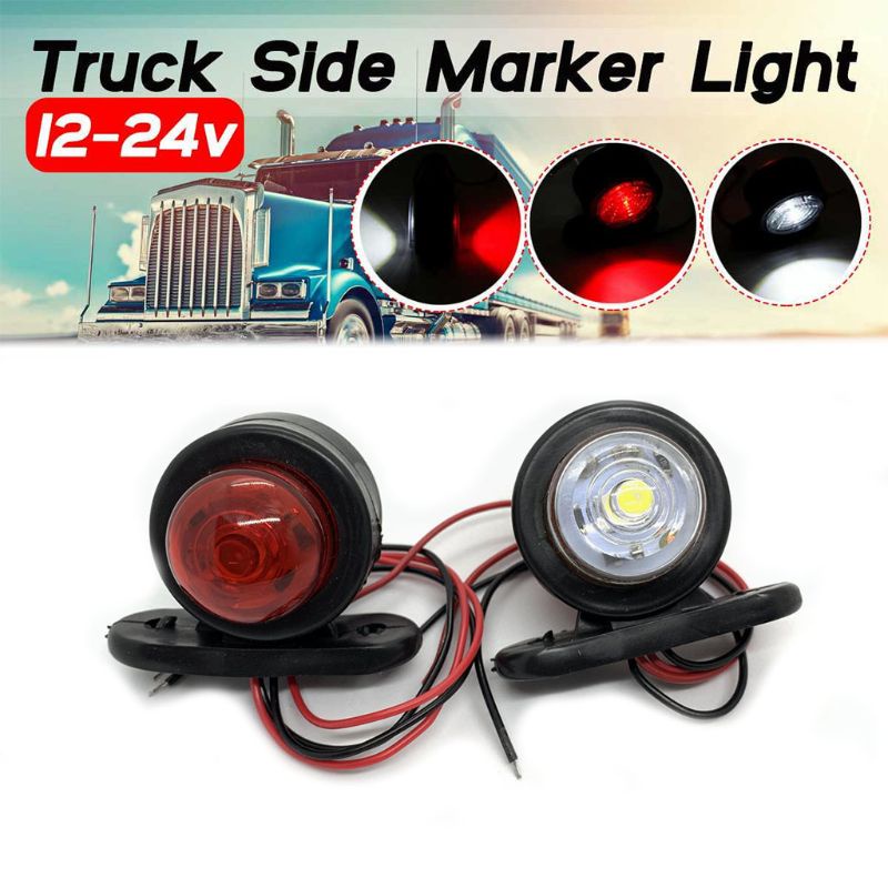 Bộ 2 Đèn LED Cảnh Báo Dừng Xe Tải RV Chất Lượng Cao