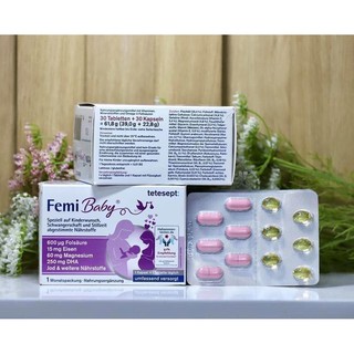 Viên uống Femi Baby bổ sung vitamin tổng hợp cho mẹ bầu, nội địa Đức