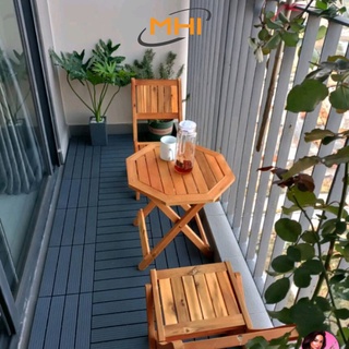 Tấm Lót Sàn Nhựa Ban Công MHI- Chuyên dụng Nhà Tắm, Sân Vườn, Bể Bơi
