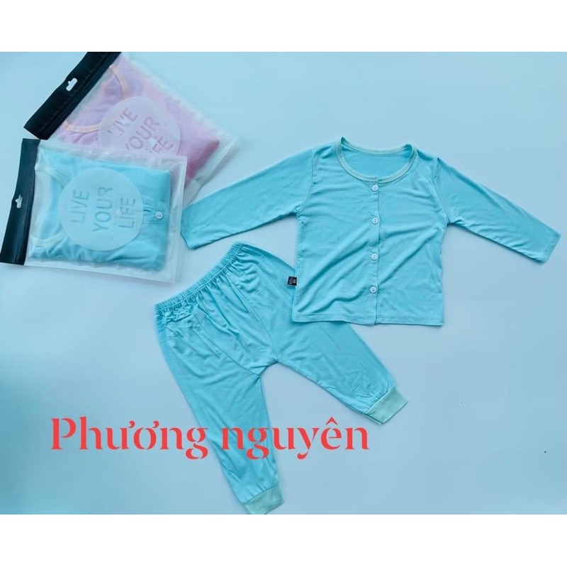 Sale !!!Bộ dài cài nút cho bé 6-17kg ( vui lòng đọc bảng size)