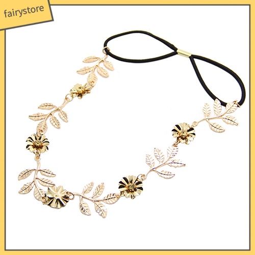 Dây buộc tóc kiểu dáng chiếc lá thời trang phong cách cho nữ