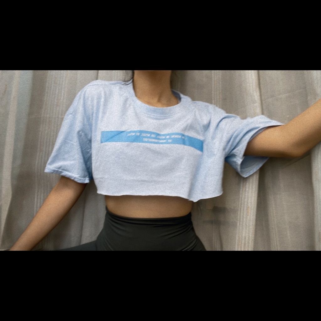 TRANGTRANGGETSFIT CLASSIC CROP-TEE | Áo Lửng Crop-top | Mặc đi tập đi chơi