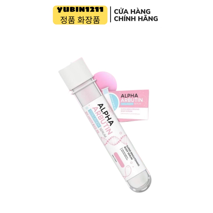 Ống Serum Trắng Da Cấp Tốc Alpha Arbutin collągen Super Brightening Body Thái Lan