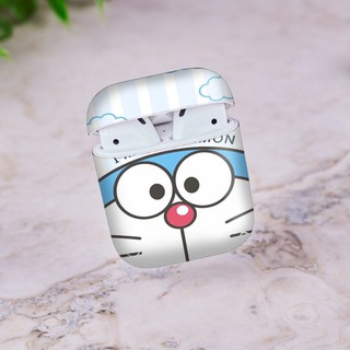 Miếng dán skin cho AirPods in hình Doremon - Dor019 (AirPods 1, 2, 3, Pro, i12)