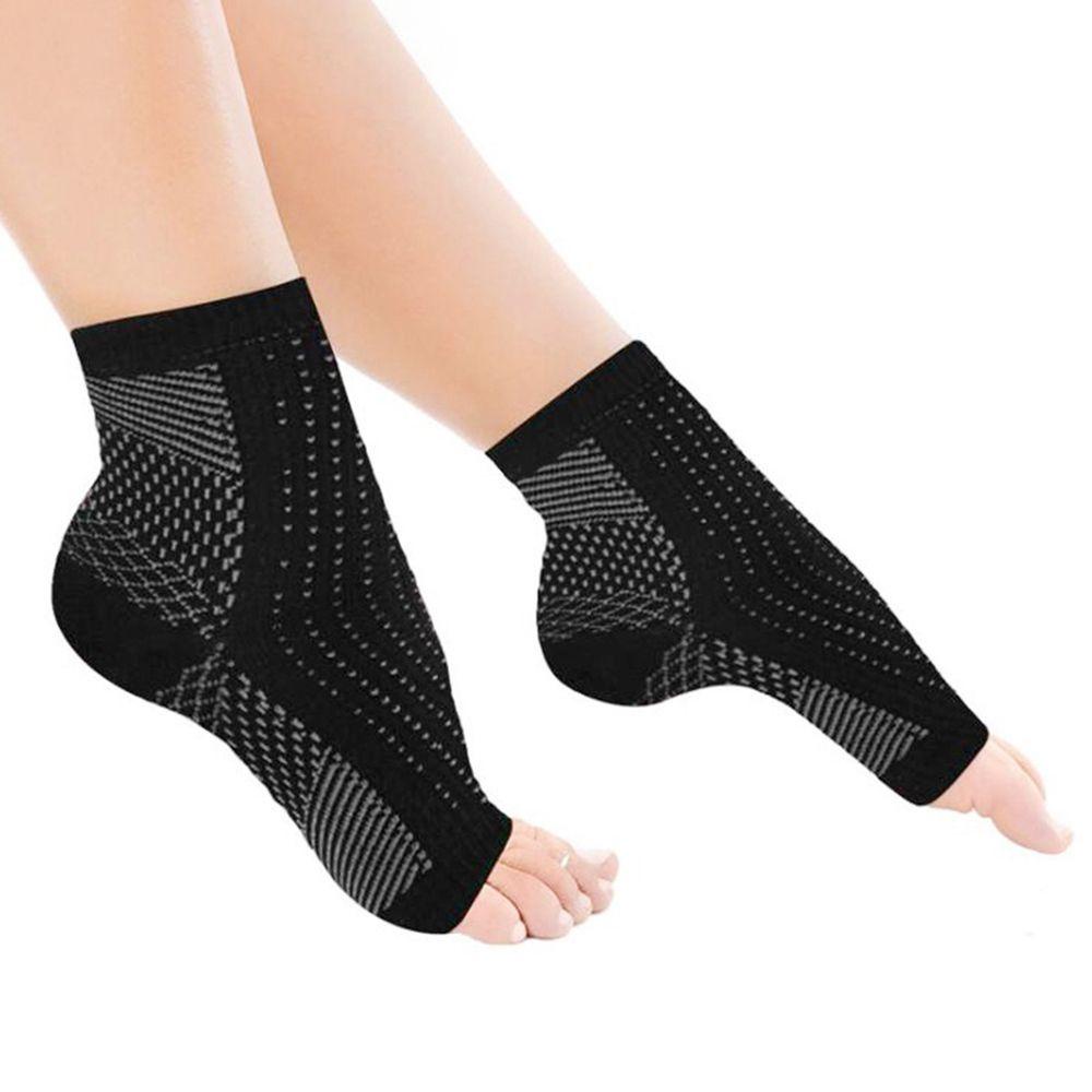 Tất bảo vệ cổ chân MMULCK bằng nylon co giãn hỗ trợ giảm đau khi chơi bóng rổ