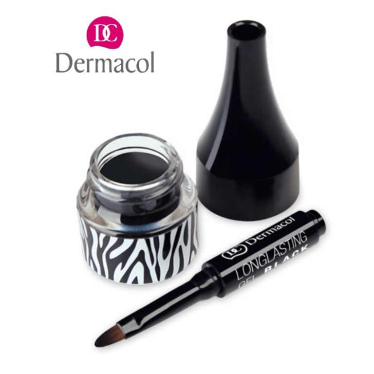 Gel kẻ mắt Dermacol Longlasting Gel Black - BLACK SENSATION 2.5ml