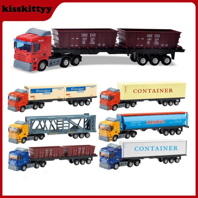 Mô Hình Xe Container Bằng Hợp Kim Tỉ Lệ 1:64