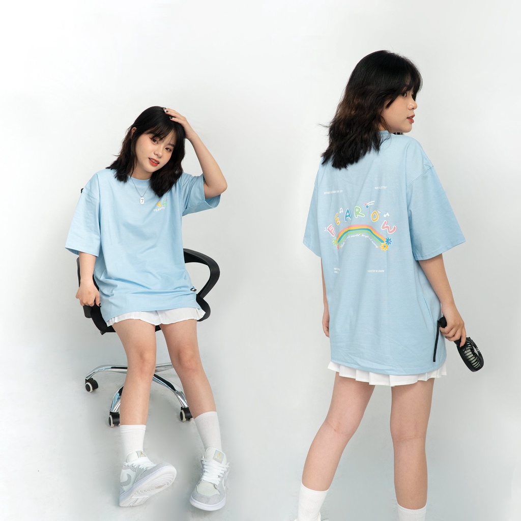 Áo thun Fearow Sweet Rainbow / Màu xanh dương FW117