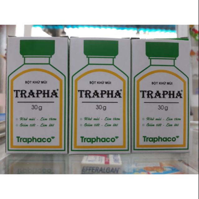 Bột khử mùi Trapha 30g