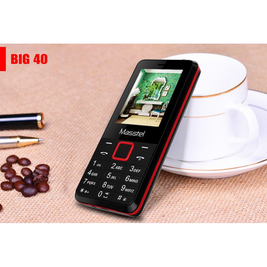 Điện Thoại Masstel BIG 40 pin 4000mah Như Pin Dự Phòng