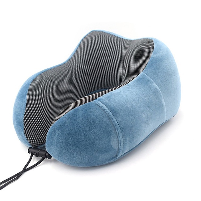 Gối Kê Cổ Hình Chữ U Từ Tính Bằng Memory Foam Tiện Dụng Khi Đi Du Lịch