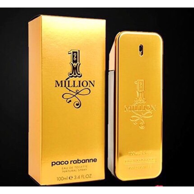 💛🌻Nước hoa Nam PACO RABANNE 1 MILLION Eau De Toilette 100ml EDT🌻💛