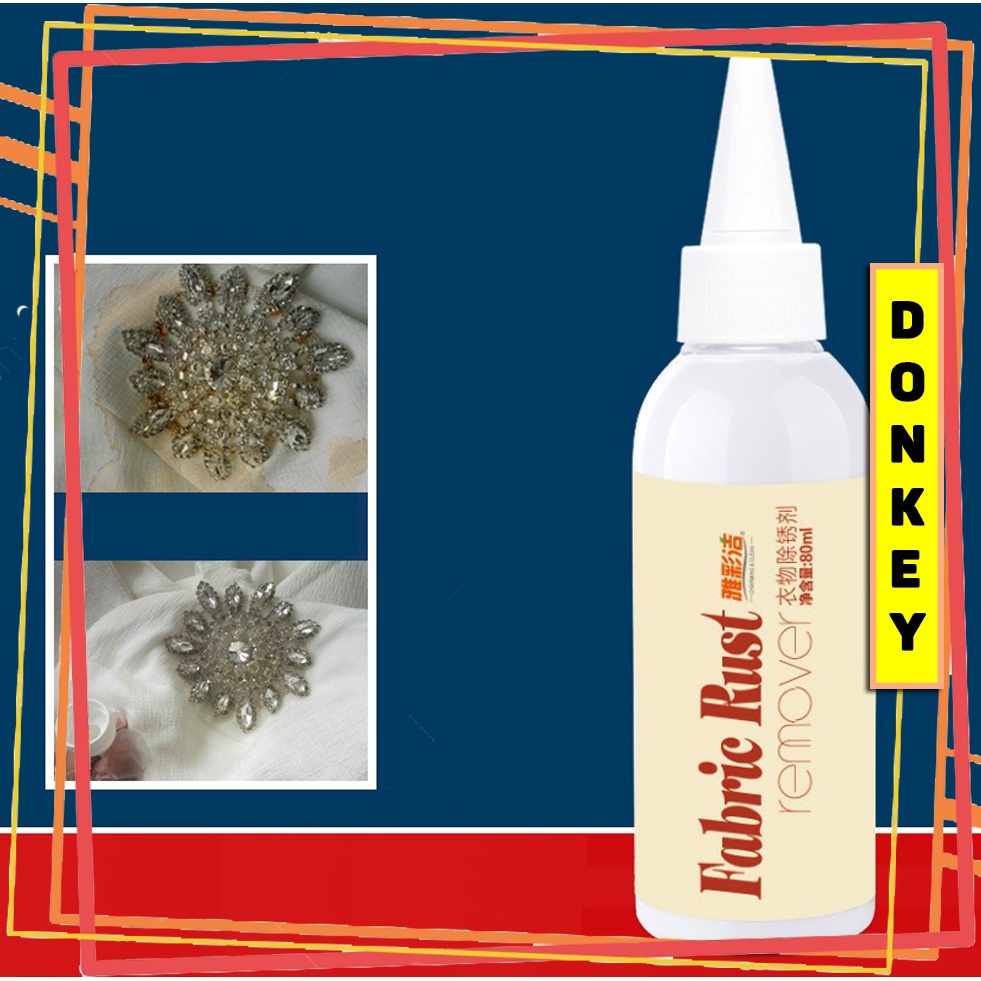 Dung Dịch Tẩy Vết Rỉ Sét Nhanh Chóng Trên Vải, Quần Áo Cao Cấp 80ml DOKEY99
