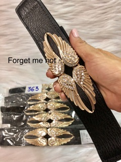 Thắt lưng bản 4cm. Mặt đính đá. MS363
