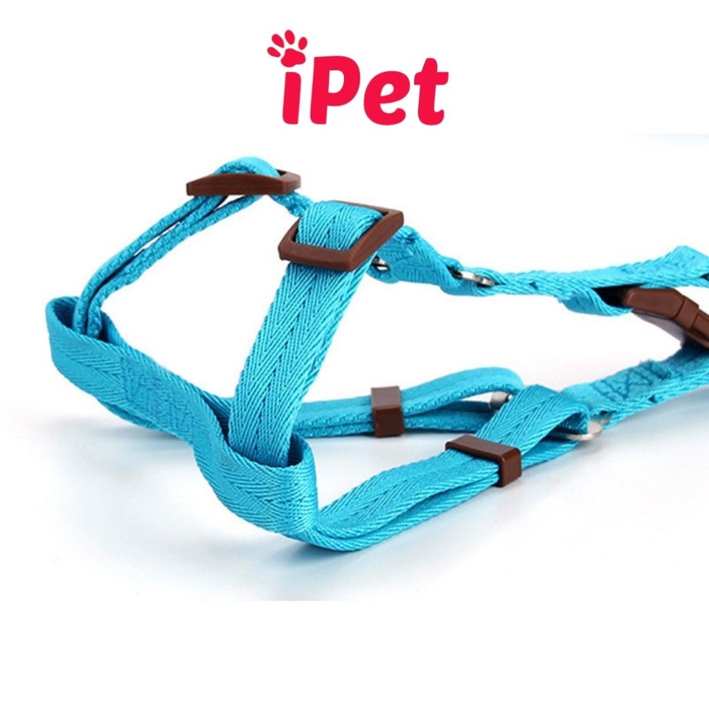 Dây Dắt Kèm Đai Người Cho Chó Mèo Có Mút Cầm Tay - iPet Shop