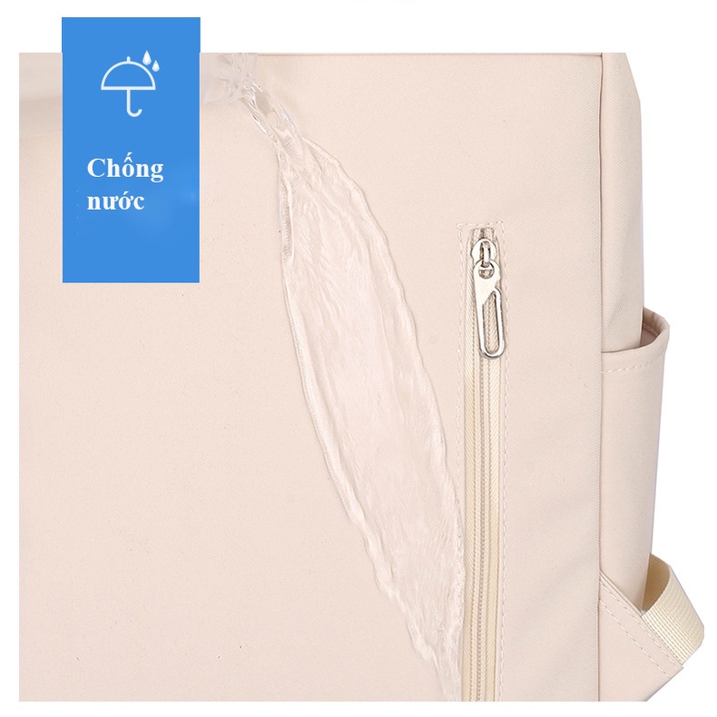 Balo chống sốc Laptop Mac, chống nước đi học du lịch nữ thời trang chính hãng JQMEI, PKC-BL33