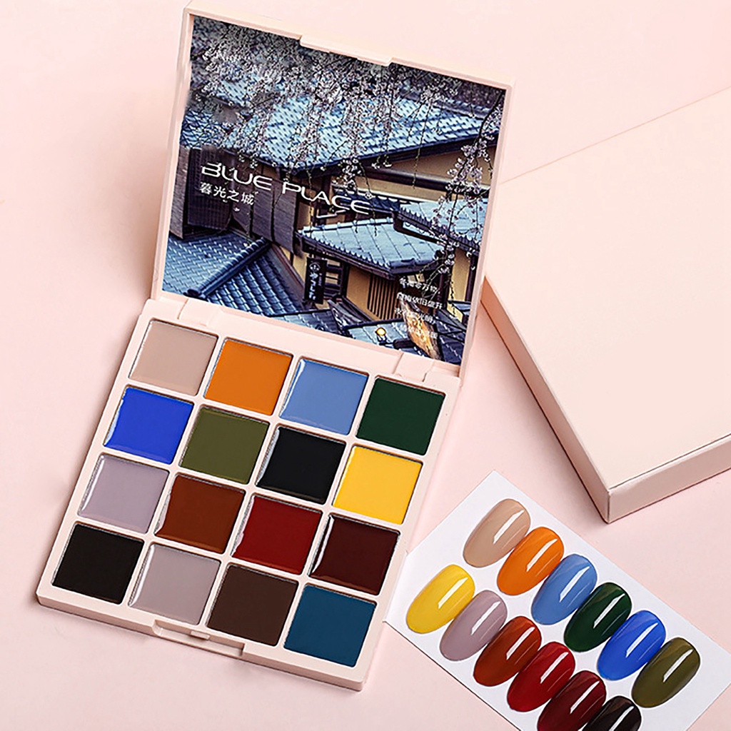 Sơn Móng Tay Gel UV LED Màu Sắc Sắc Tố Cao Dùng Trang Trí Nhà Cửa