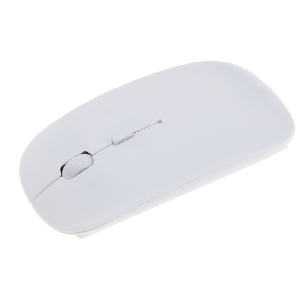 Bộ chuột quang không dây 2.4GHz siêu mỏng kèm USB nhận tín hiệu